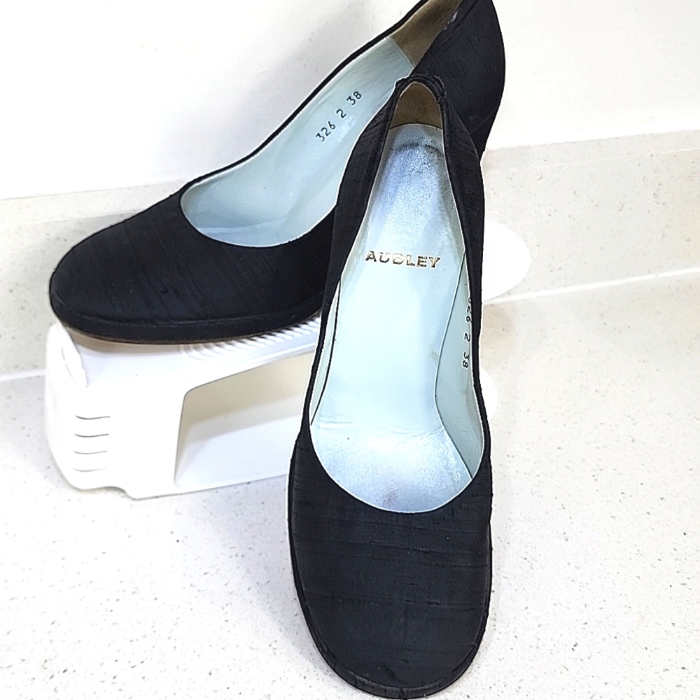 Audley London women's pumps size 38 Leather made in Spain